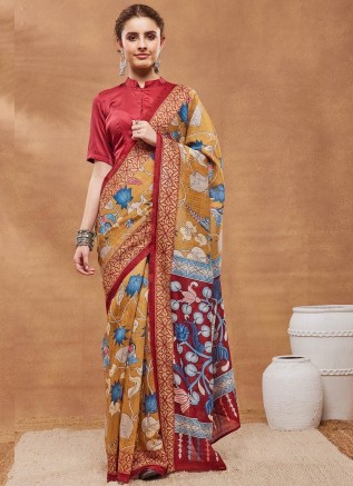 Cotton Printed Saree Wholesale | Cotton Sarees Wholesale Surat | Ajmera Fashion in Dumka
